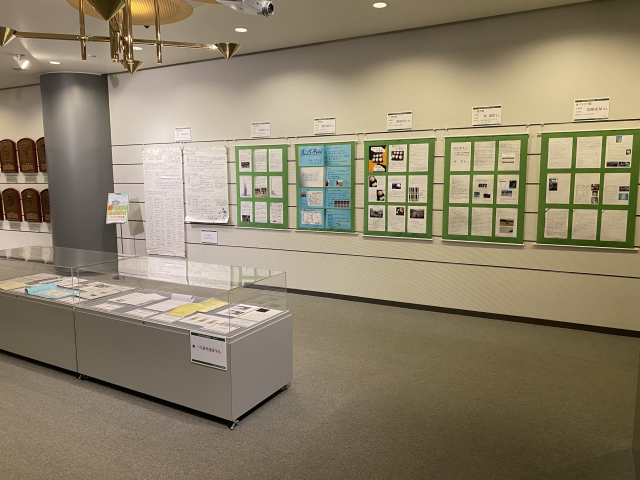 「第6回 野球で自由研究！コンテスト 作品展」の様子