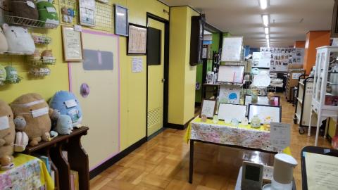 すみっコ図書館入口付近